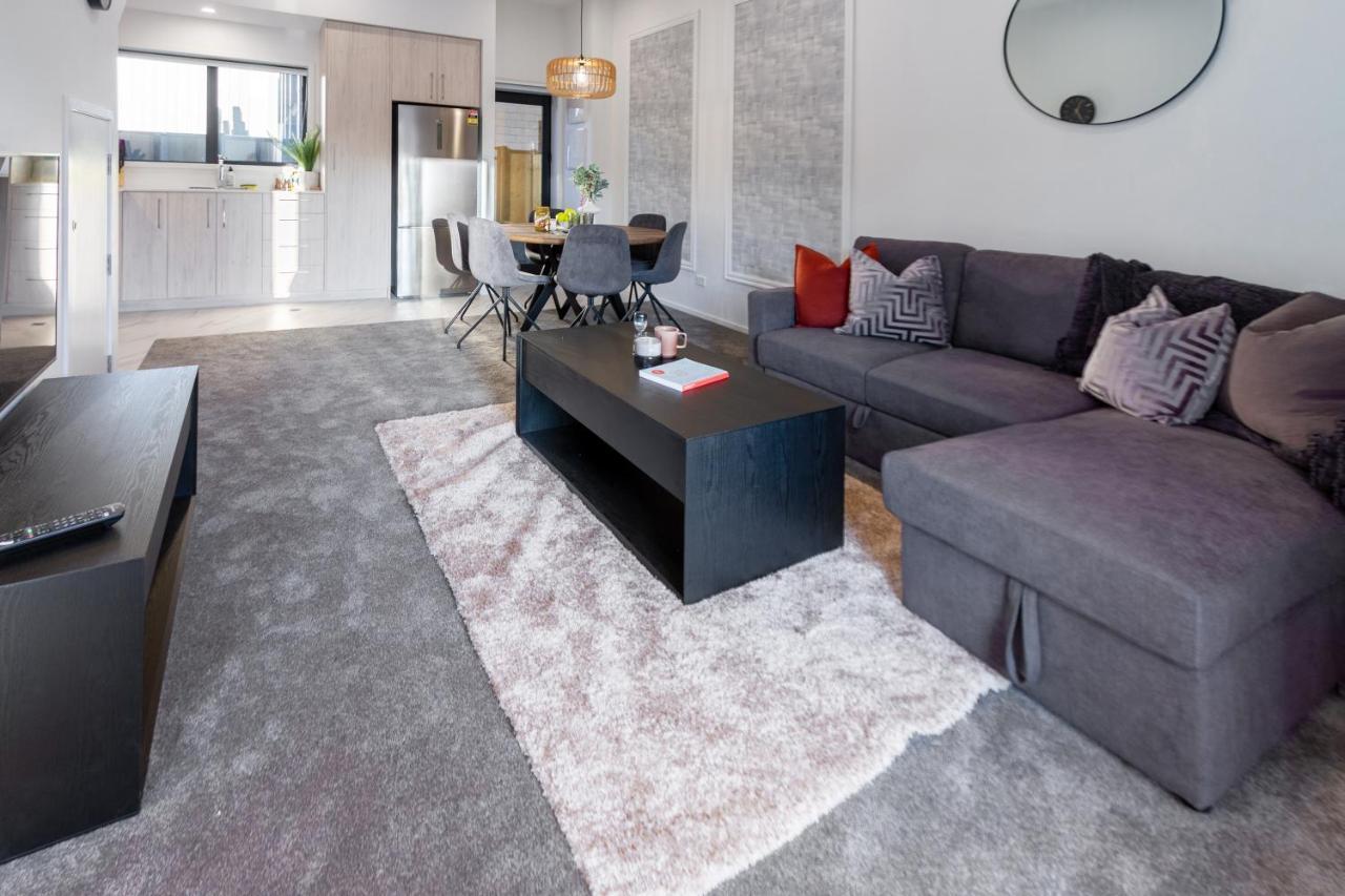 Modern 3 Bed Overlooking Hagley Park Christchurch Exterior foto